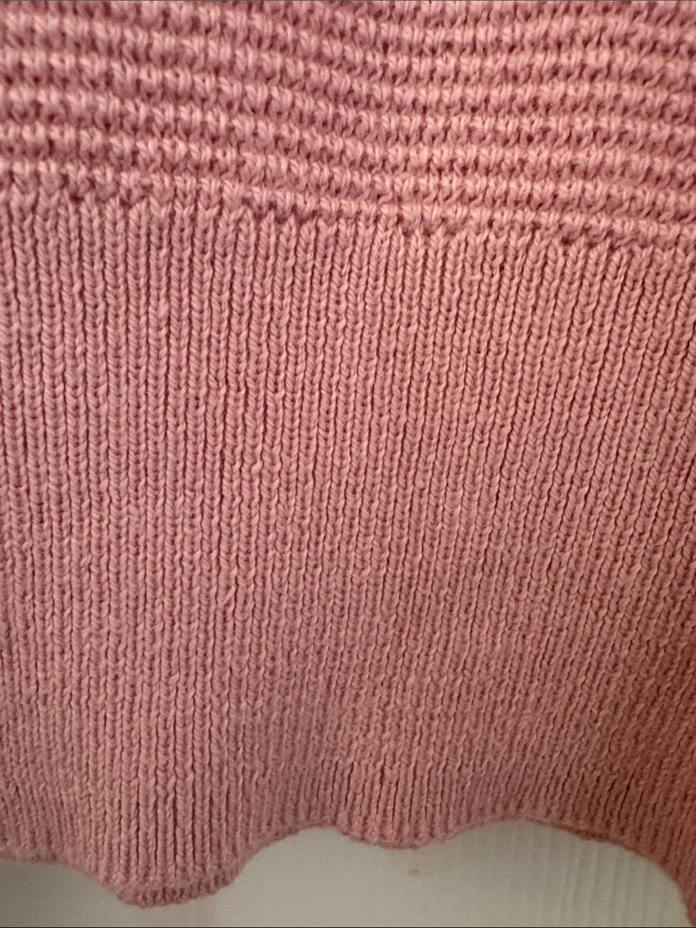 J. Crew Pink Crewneck Sweater - Textured Knit